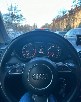 Audi A1 cena 37000 przebieg: 153000, rok produkcji 2014 z Zabrze małe 37